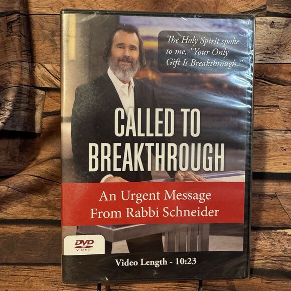 Rabbi Schneider Called to Breakthrough DVD Discovering Jewish Jesus Inspiration - Picture 1 of 6